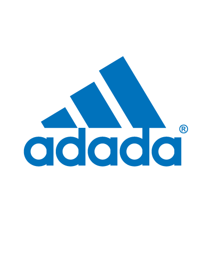 T-Shirt Adada parody Adidas